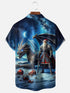 Men's Christmas Funny Graphic Short Sleeve Hawaiian Shirt